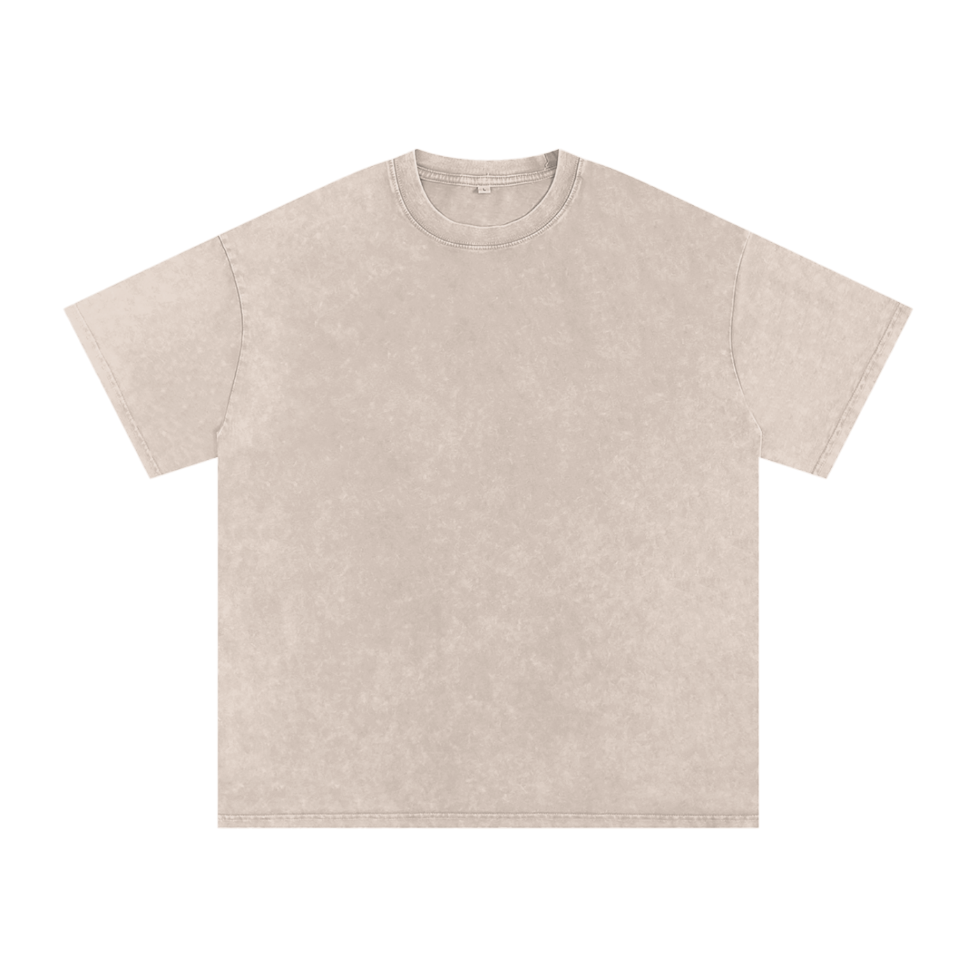 La migra me la pela Snow Washed Oversized Cotton T-Shirt