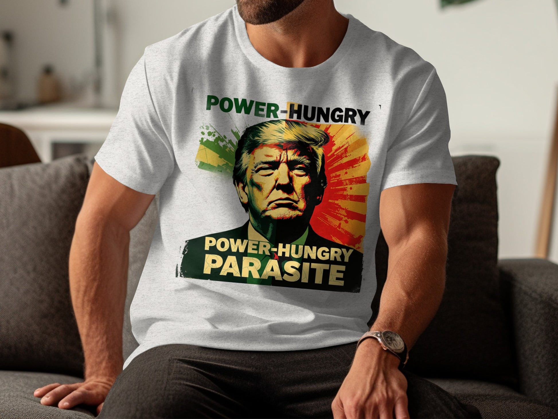 Power-Hungry Parasite Graphic Tee Shirt product