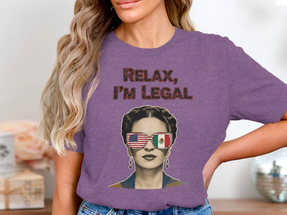 Relax I'm Legal Graphic Shirt product