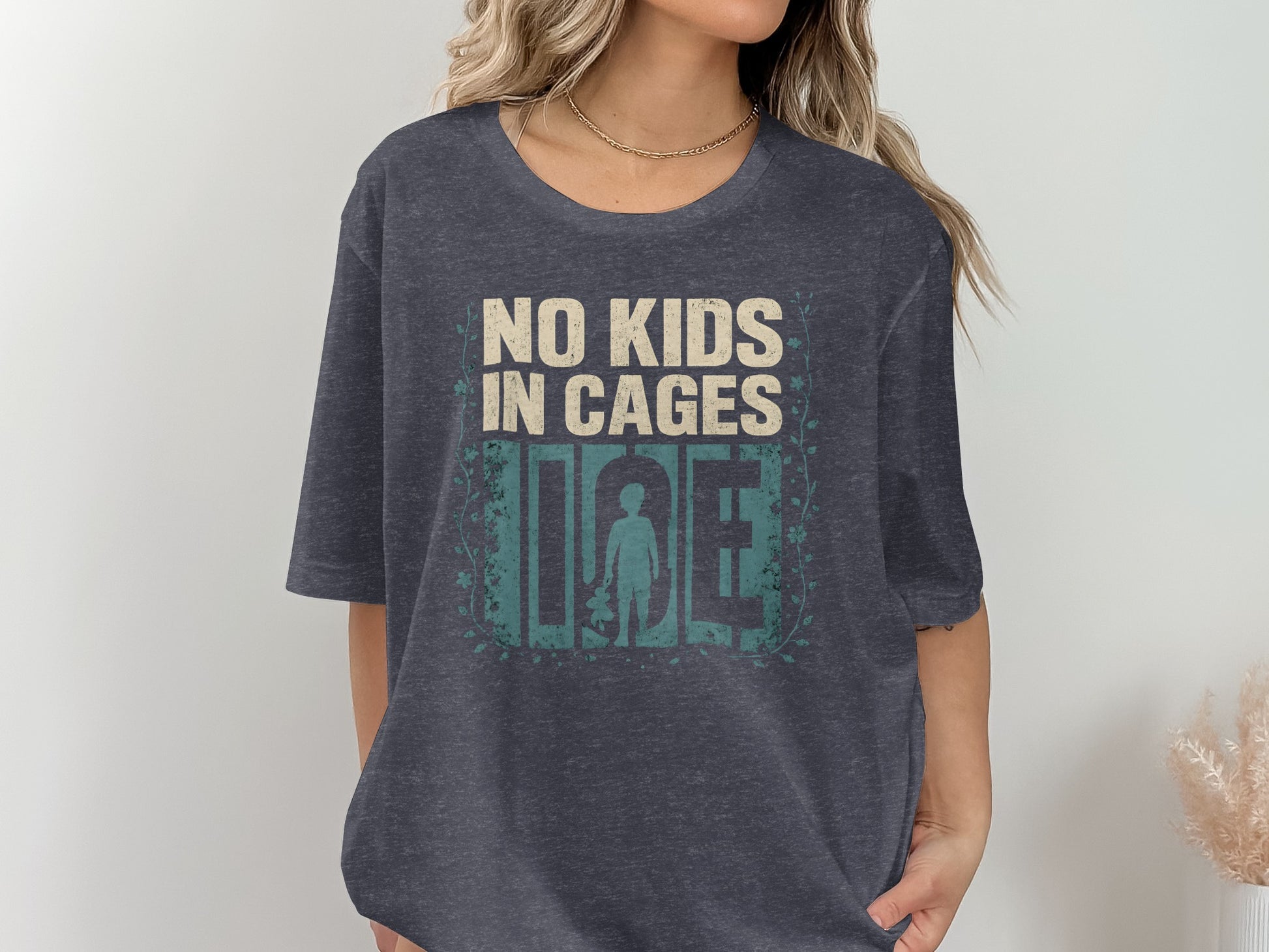 No Kids in Cages Graphic Tee Shirt product type