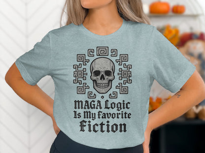 MAGA Logic Is My Favorite Fiction shirt