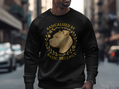 Radicalized by Basic Decency Sweatshirt product