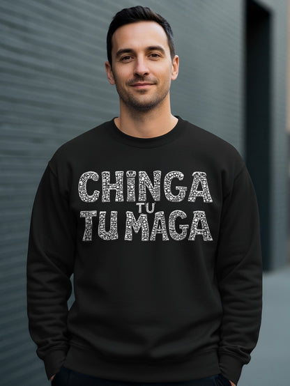 Chinga Tu Tu Maga Stylish Urban Graphic Sweatshirt