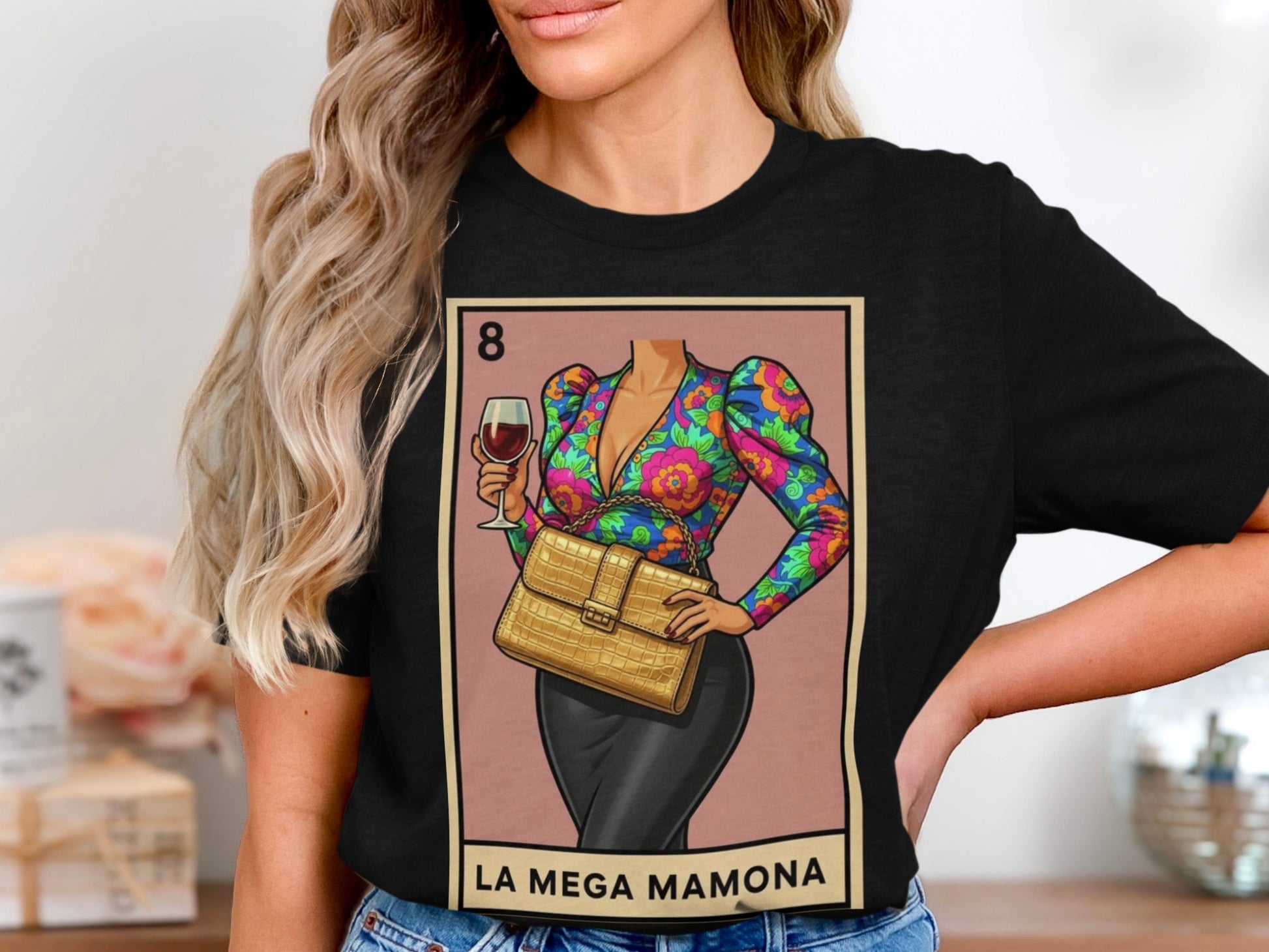 La Mega Mamona Graphic Tee Shirt Artistic Product