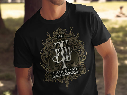 Justice is My Immigration Status T-Shirt product type