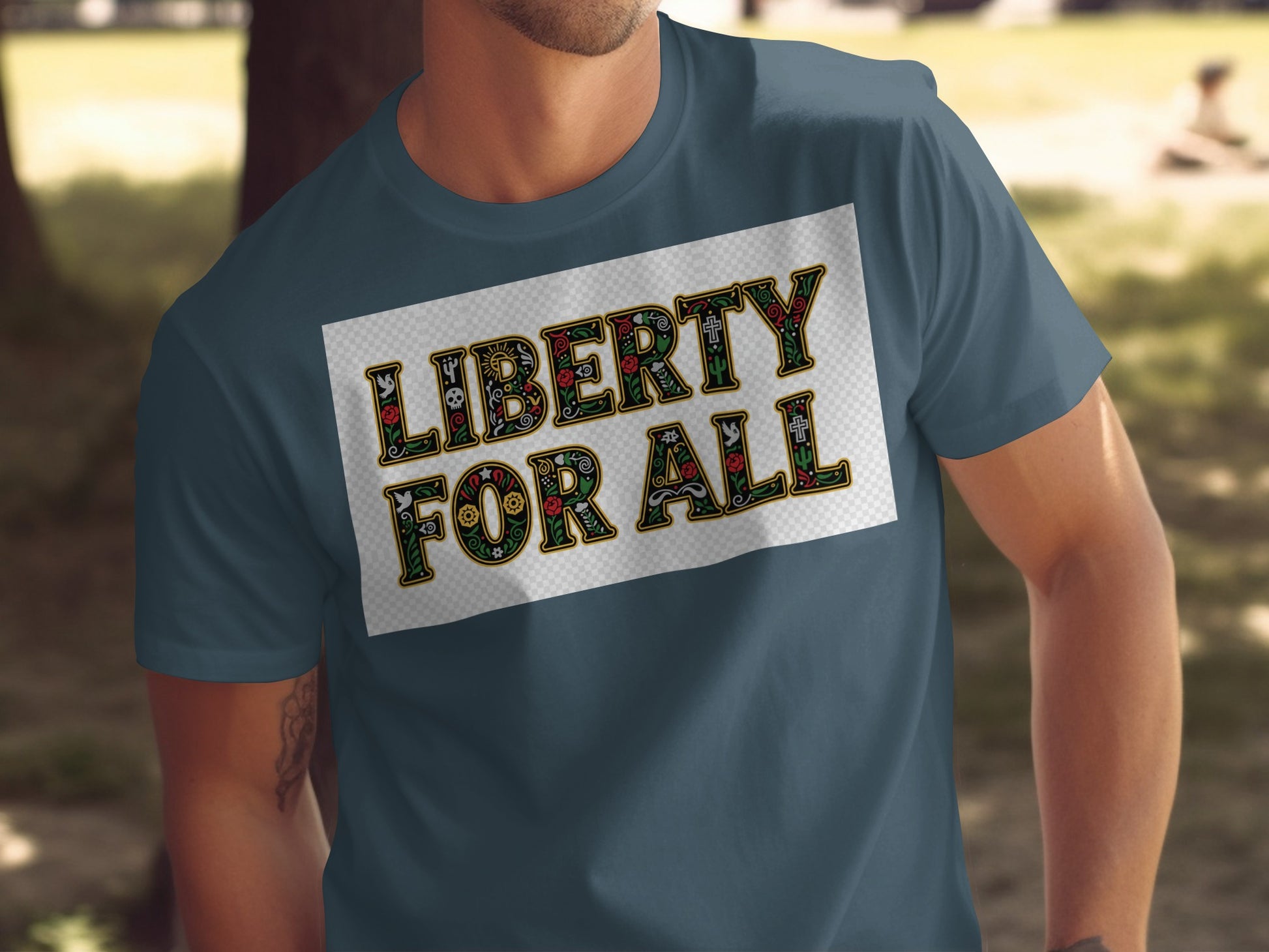 Liberty For All Graphic T-Shirt for Men and Women
