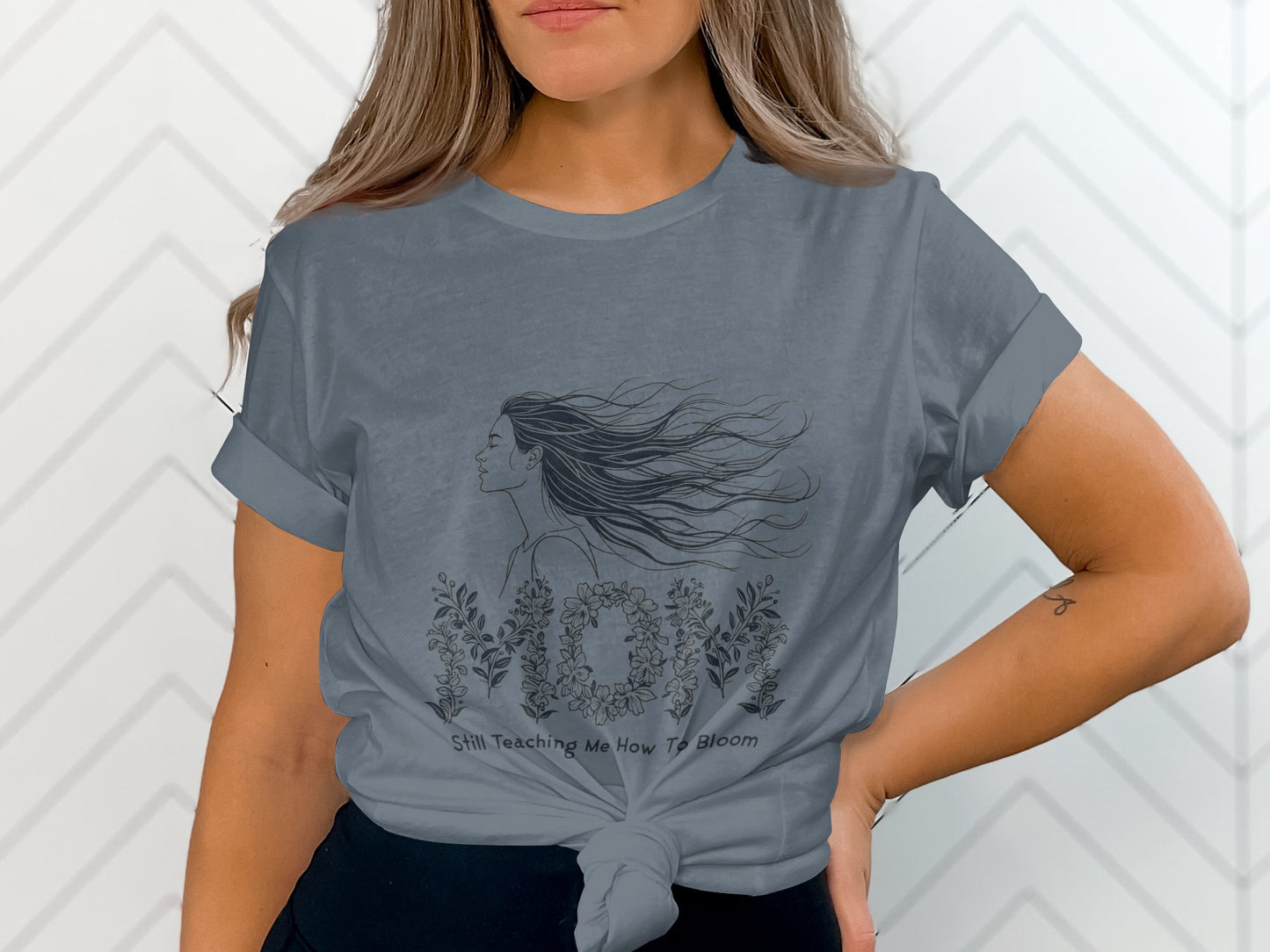 Still Teaching Me How To Bloom Graphic T-shirt product