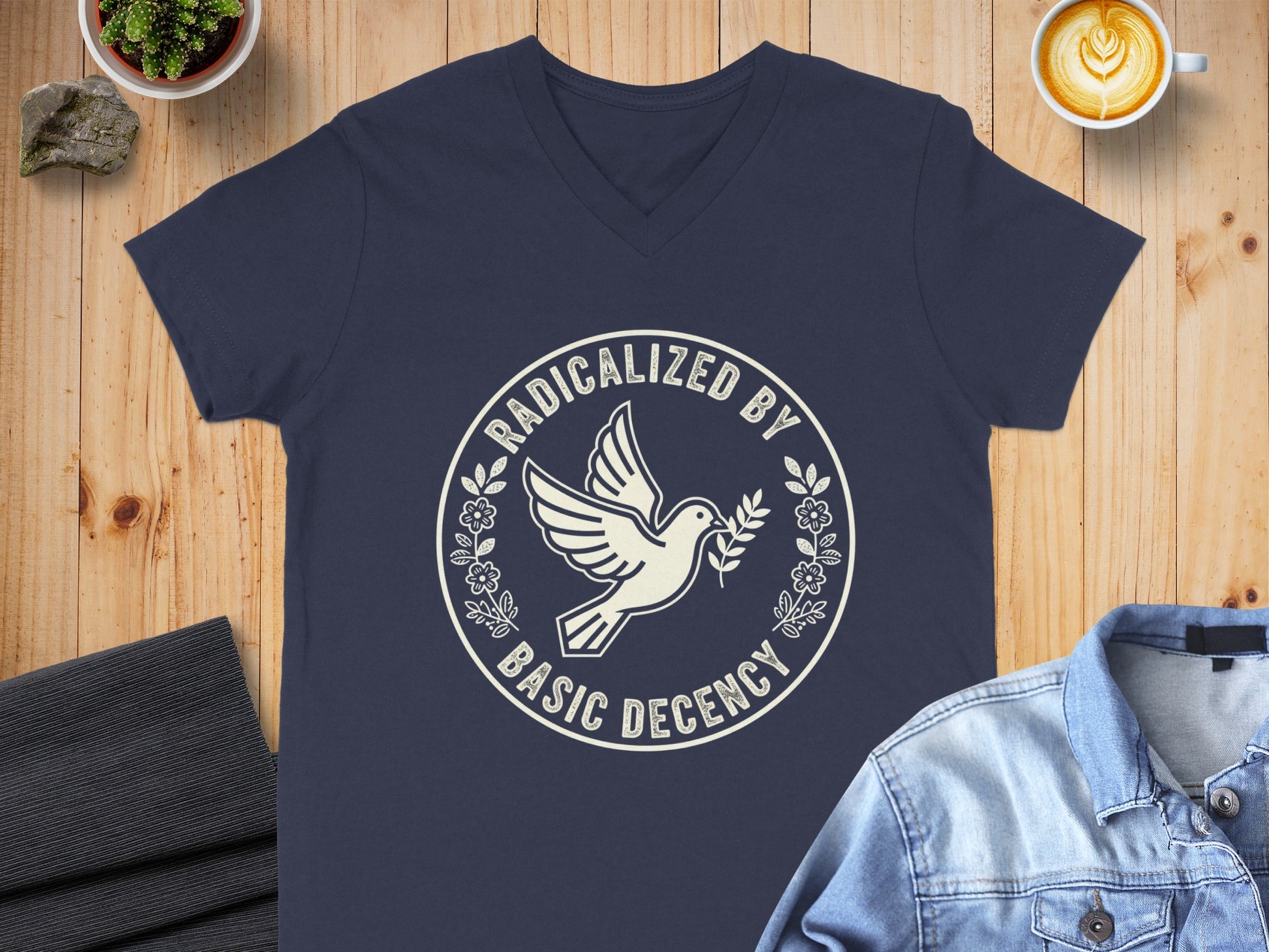 Radicalized By Basic Decency Graphic T-Shirt