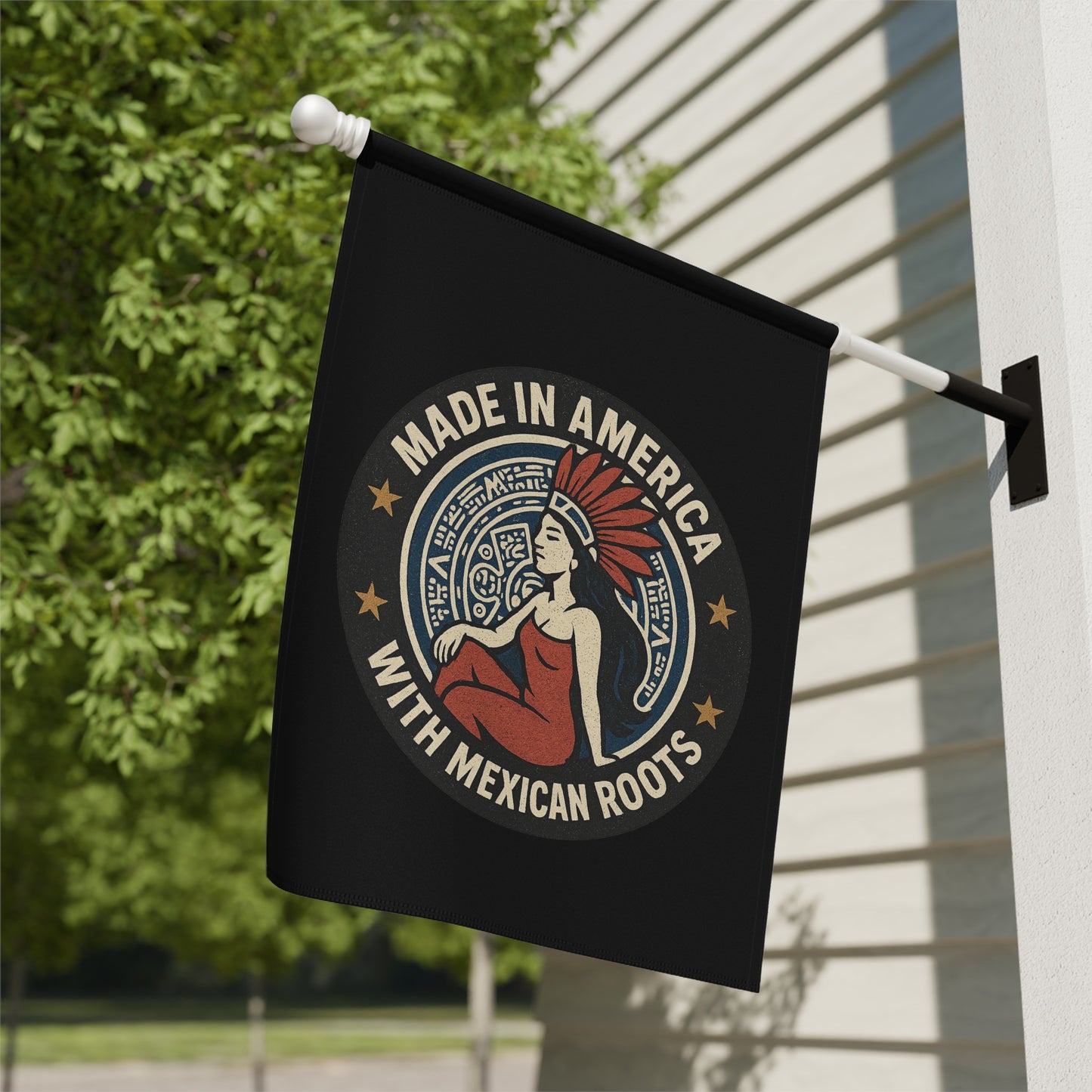 Made in America With Mexican Roots flag