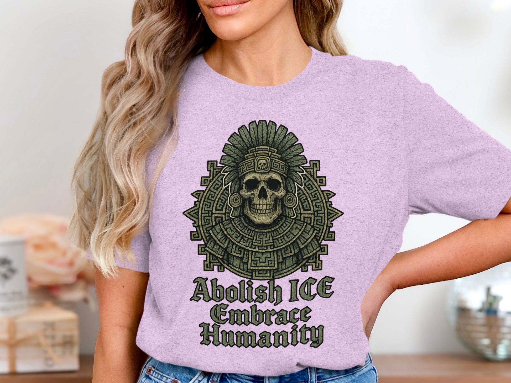 Abolish ICE Embrace Humanity T-shirt