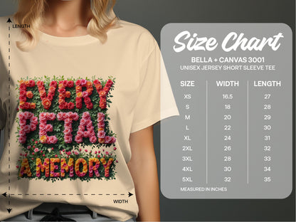 Every Petal A Memory Unisex Jersey Short Sleeve Tee product