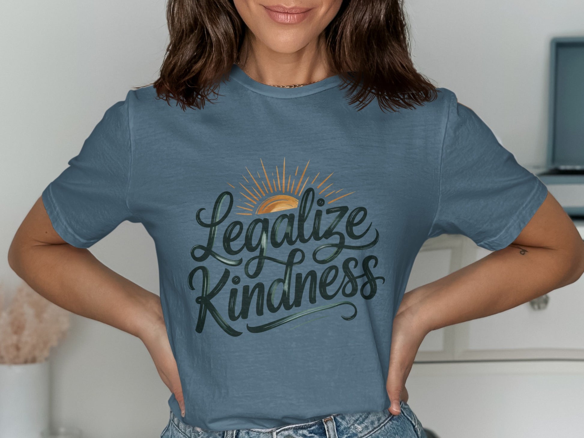 Legalize Kindness Sun Rays Graphic T-shirt product type
