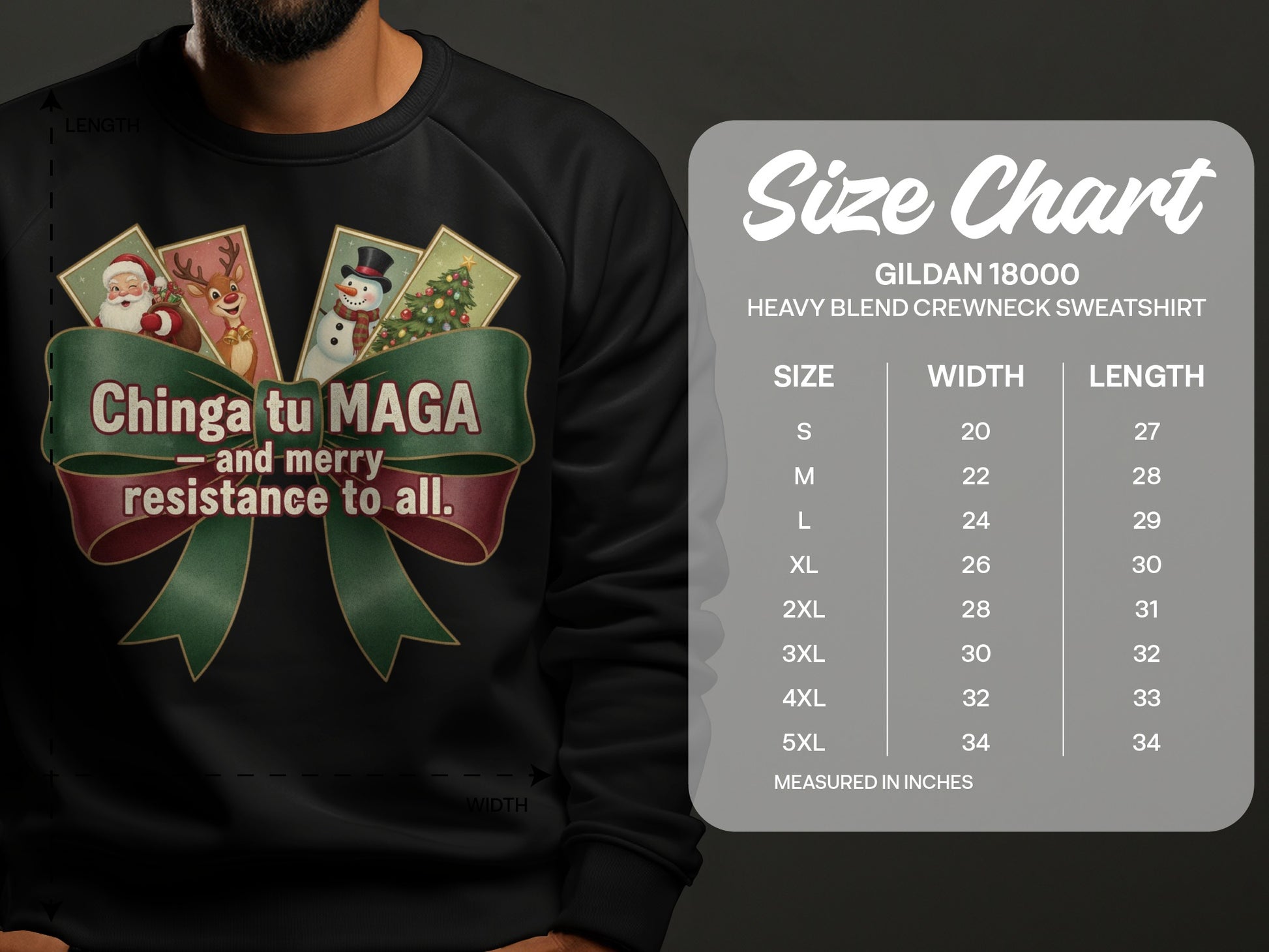 Chinga tu MAGA and merry resistance to all sweatshirt
