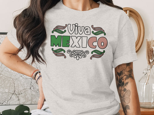 Viva Mexico Graphic Tee Mexican Pride T-shirt product type