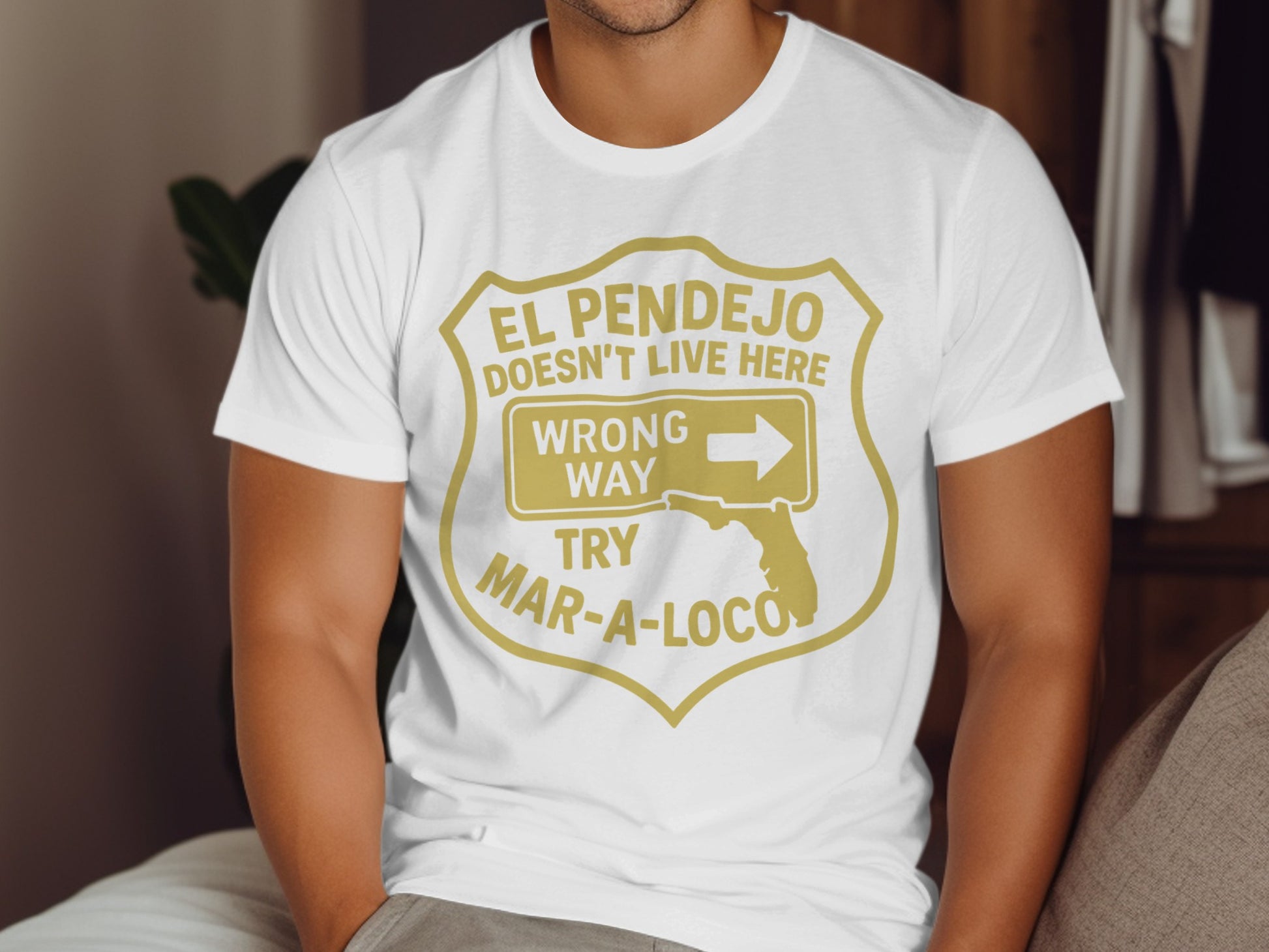 El Pendejo Doesn't Live Here Printed T-Shirt product