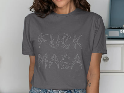 Bold Statement Graphic Casual Short Sleeve Shirt product