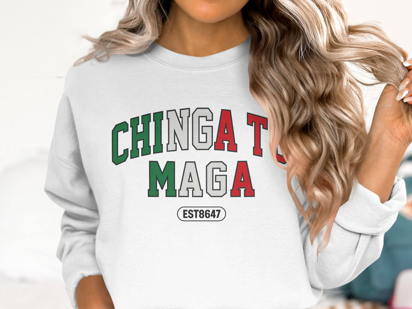 Chingato Maga EST8647 Graphic Sweatshirt Shirt