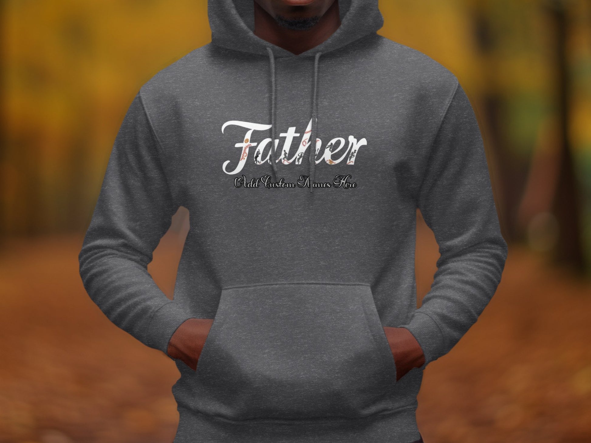 Father Bold Script Hoodie Sweatshirt Apparel product type