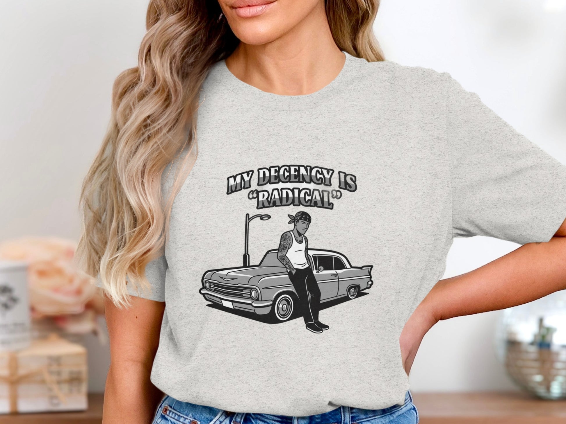 My Decency Is Radical Graphic Tee Product