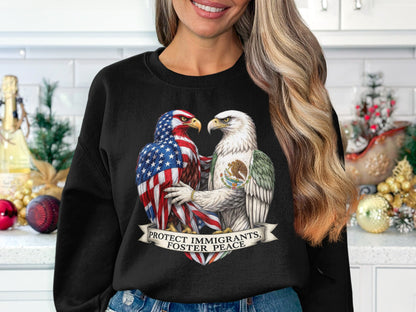 Protect Immigrants Foster Peace Sweatshirt product
