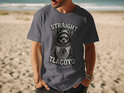 Straight Tlacoyo Graphic T-Shirt product