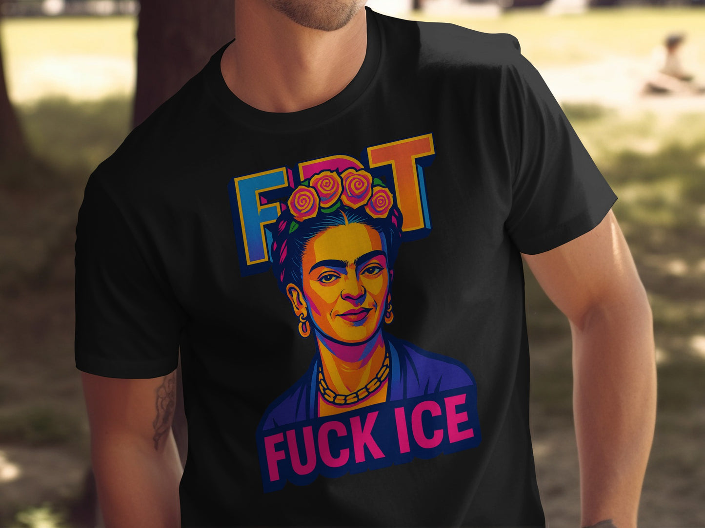 Bold FDT Fuck Ice Statement T-Shirt product type