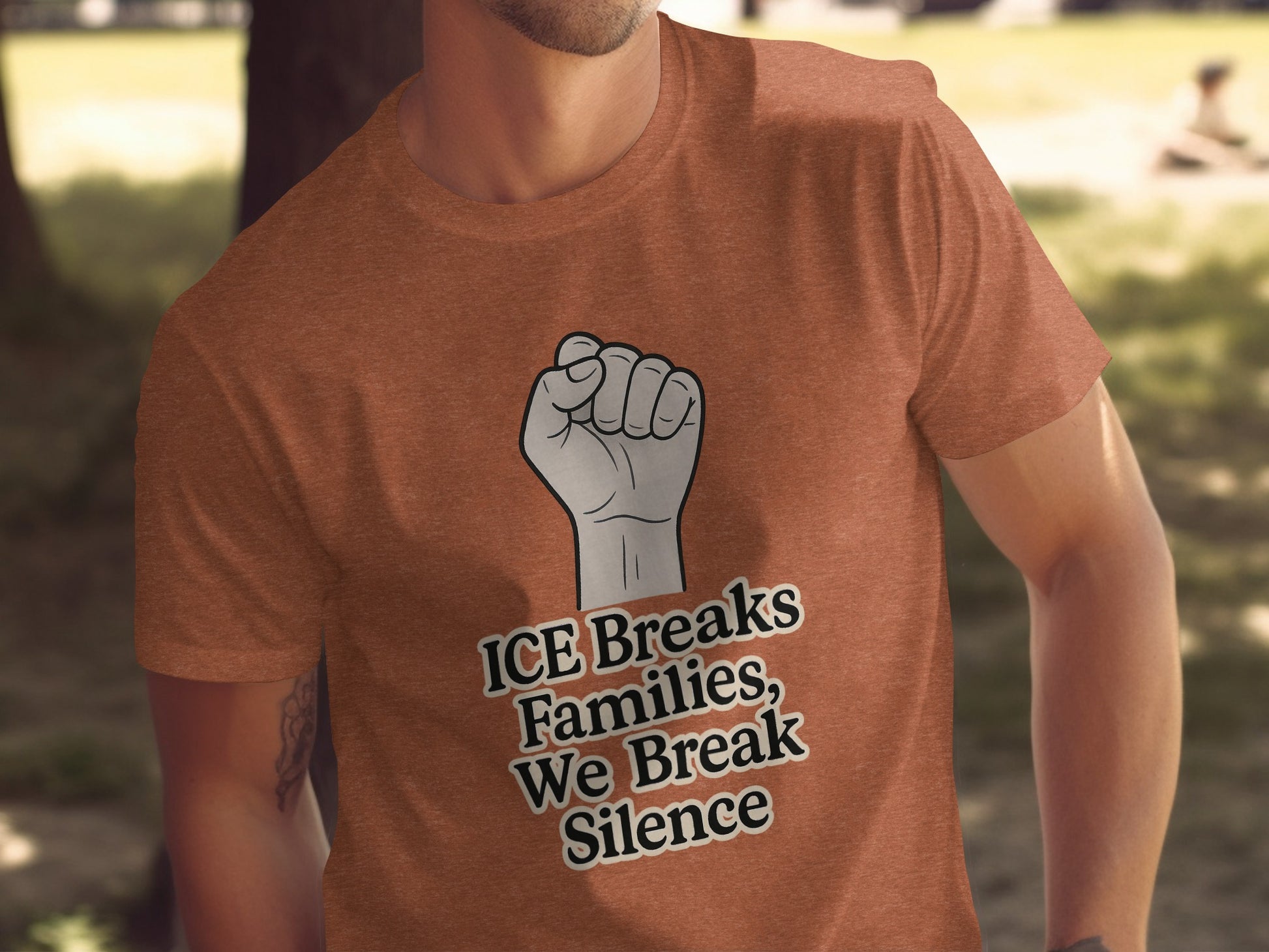 ICE Breaks Families We Break Silence T-Shirt product