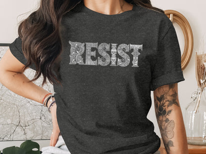 Resist Graphic Tee Feminist T-Shirt Inspirational product