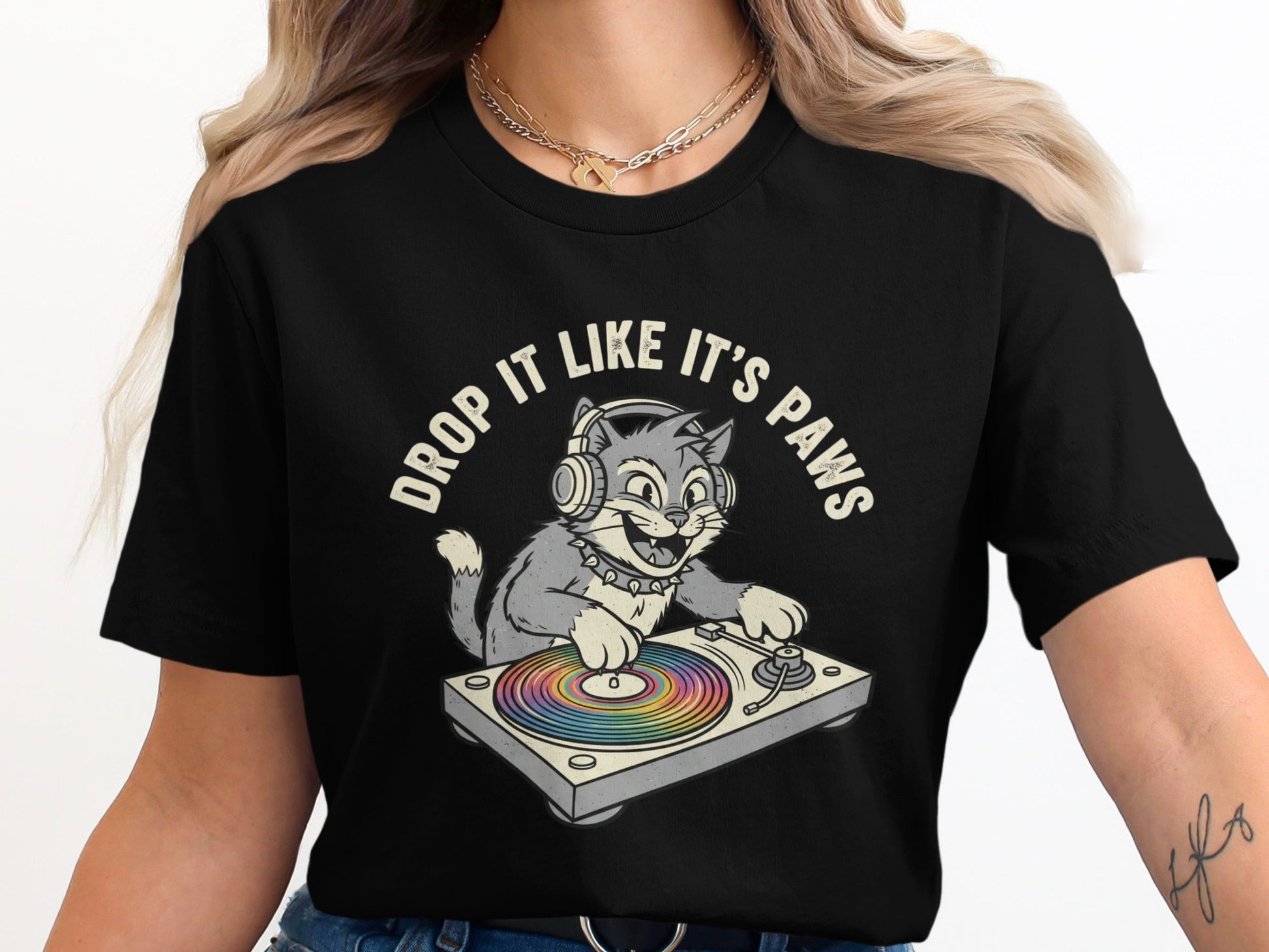 Drop It Like It's Paws Graphic Tee product type