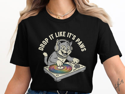 Drop It Like It's Paws Graphic Tee product type