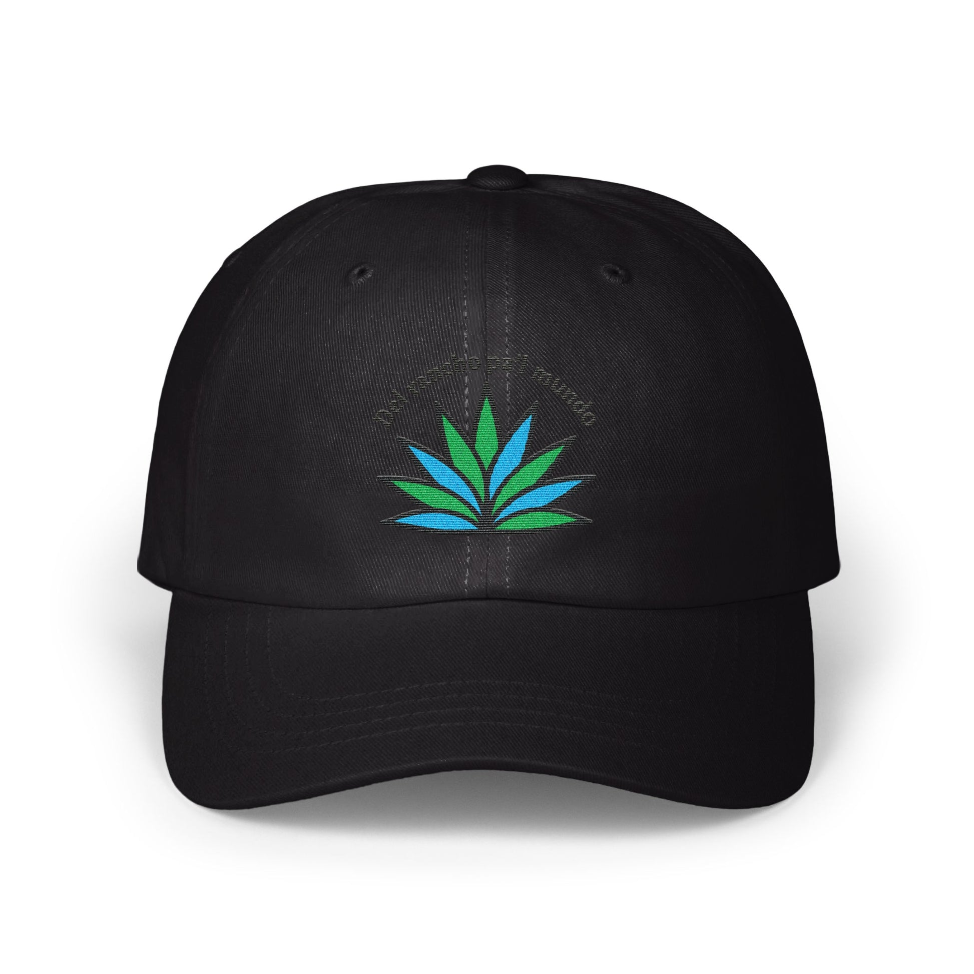 Stylish Embroidered Black Hat for Trendy Fashion product type