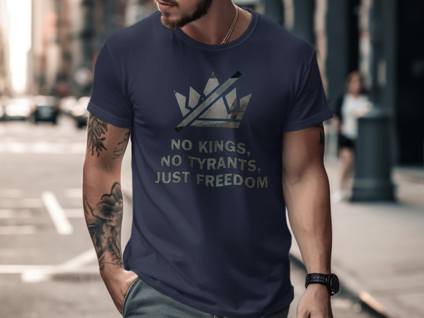 No Kings No Tyrants Just Freedom T-shirt