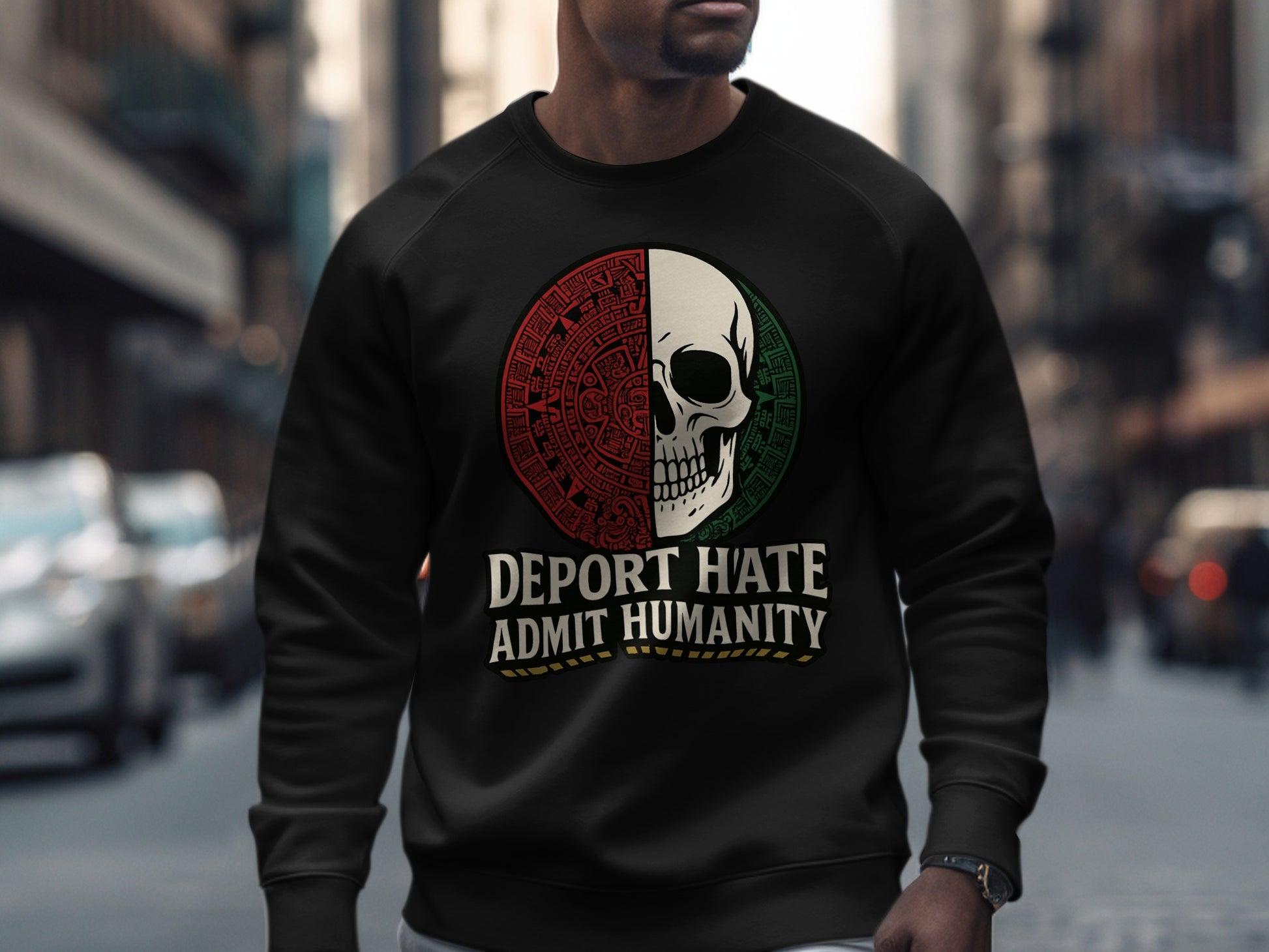 Deport Hate Admit Humanity Sweatshirt product type