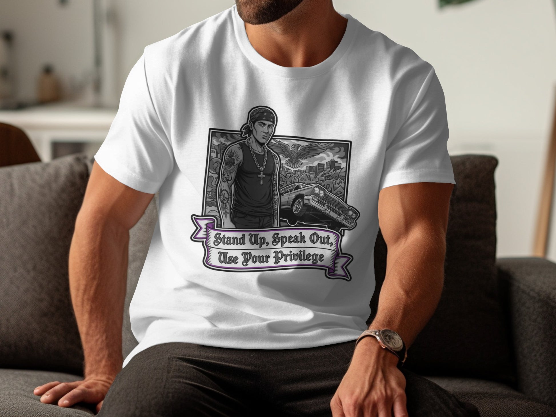 Stand Up Speak Out Use Your Privilege T-shirt