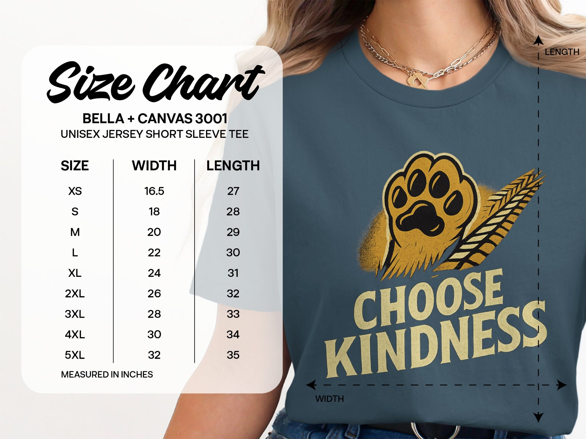 Choose Kindness Graphic Unisex Jersey Short Sleeve Tee