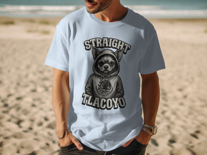 Straight Tlacoyo Character Graphic T-Shirt product