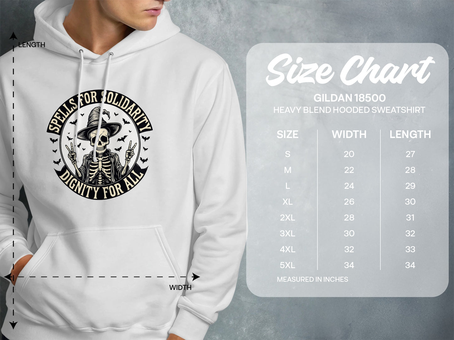 Spells For Solidarity Dignity For All Sweatshirt product type