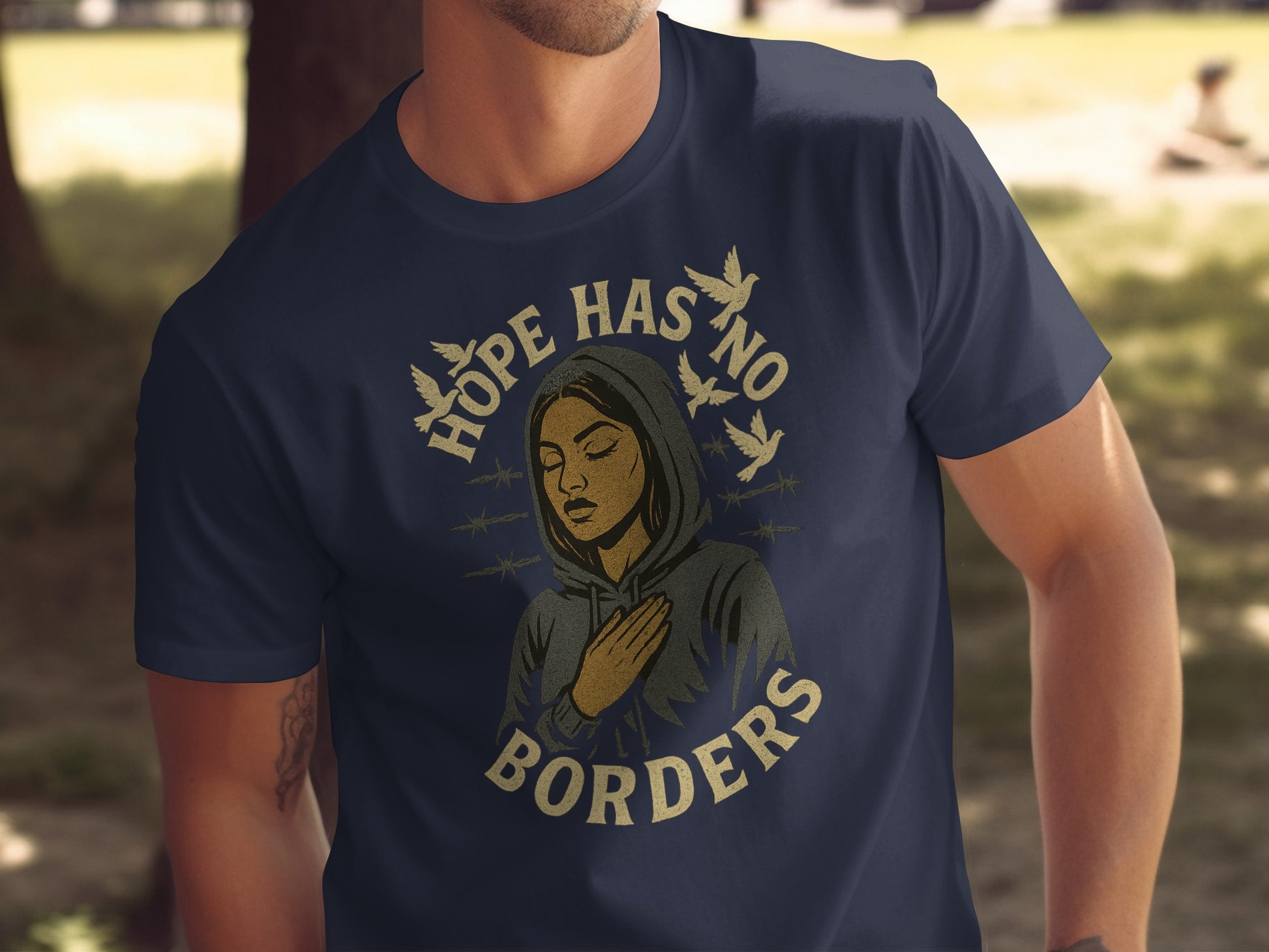 Hope Has No Borders Graphic T-Shirt product type