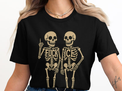 Skeletons with Bold Statement Fashion T-Shirt product