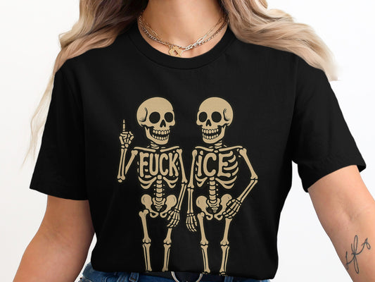 Skeletons with Bold Statement Fashion T-Shirt product