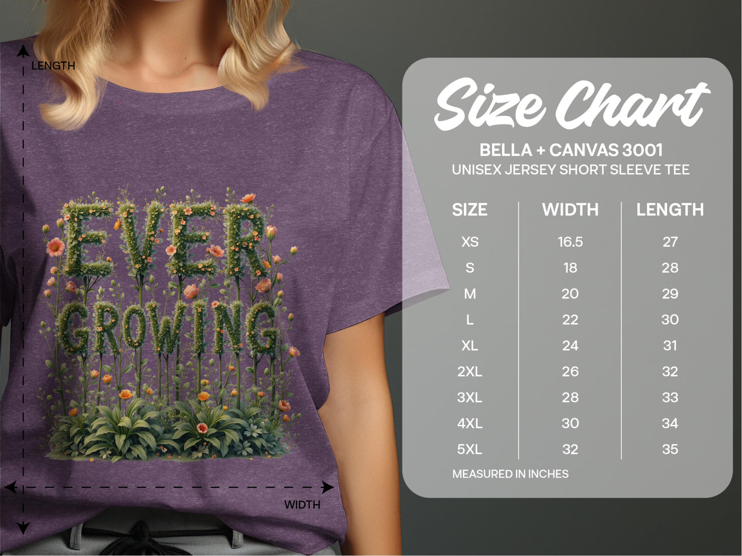 Ever Growing Bella Canvas 3001 Tee product