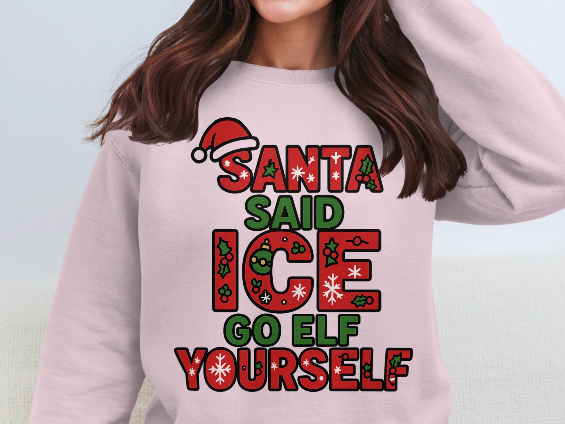 Santa Said Ice Go Elf Yourself Sweater