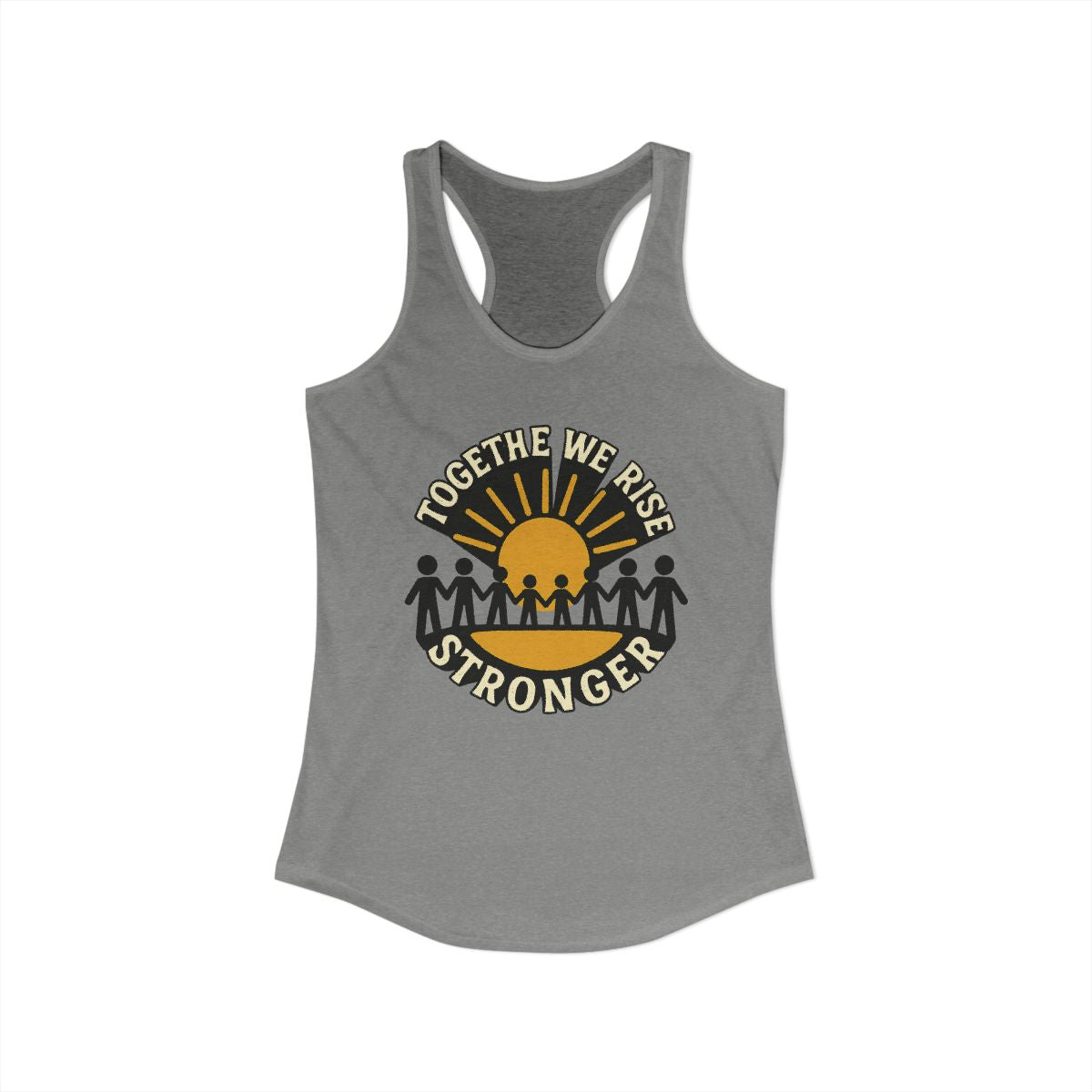 Together We Rise Stronger Motivational Tank Top