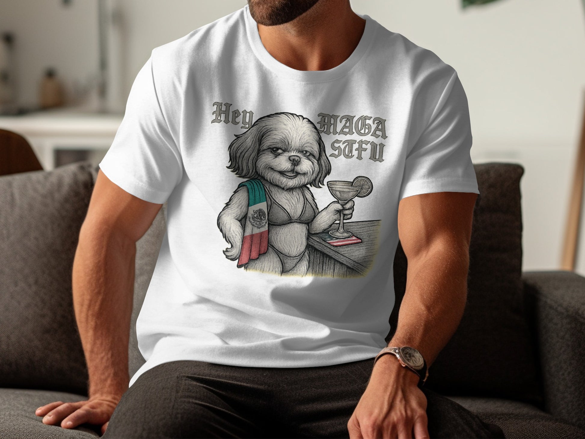 Hey MAGA Sifu Graphic Print T-Shirt product type
