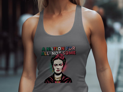 A Nation For All Not Some Graphic Tank Top product