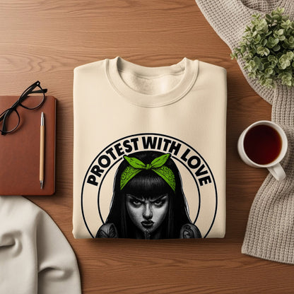 Protest With Love Graphic Sweatshirt Product