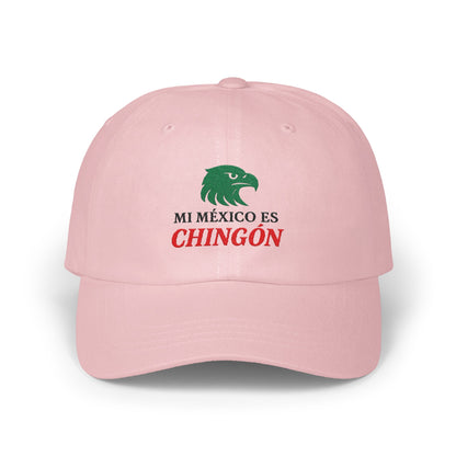 Mi México Es Chingón Pink Dad Hat Unique product type