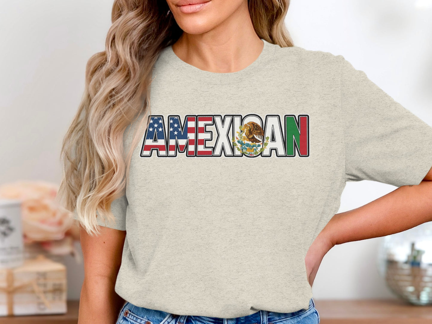 AMEXICAN Graphic T-Shirt Casual Style Shirt product