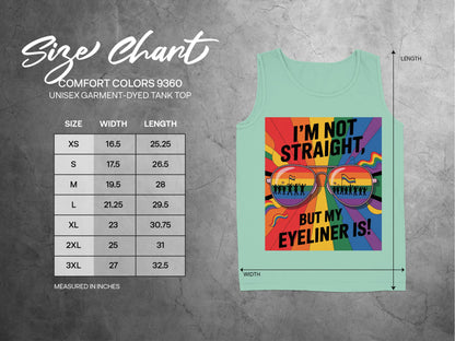 I'm Not Straight But My Eyeliner Is Tank Top product