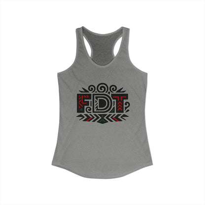 Unique Tribal Design FDT Racerback Tank